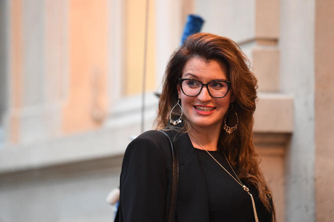 Marlène Schiappa, secrétaire d’Etat chargée de l’économie sociale et solidaire et de la vie associative, place Beauvau, à Paris, le 4 janvier 2023. 