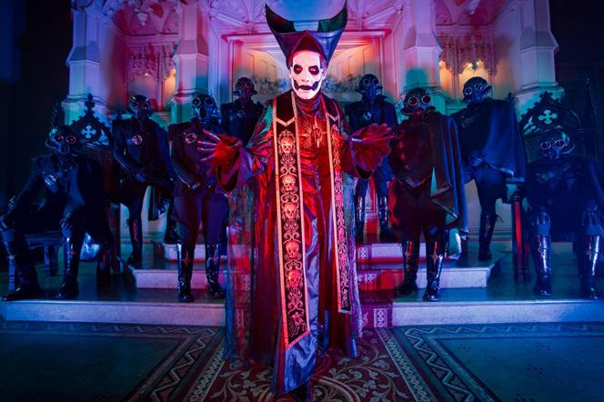 Le groupe de metal suédois Ghost.