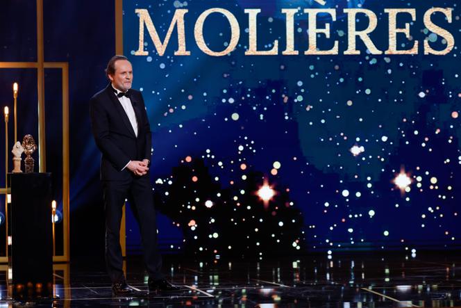 Jean-Marc Dumontet lors de la 34ᵉ Nuit des Molières, à Paris, le 24 avril 2023.