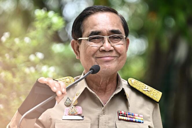 Prayuth Chan-O-Cha, le 20 mars 2023, à Bangkok.