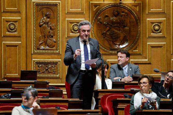 Senator Reconquest!  Bouches-du-Rhône Stéphane Ravier, to the Senate, in February 2023.
