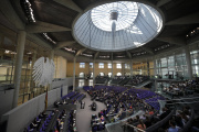 Une session parlementaire du Bundestag, à Berlin, le 12 mai 2023. 