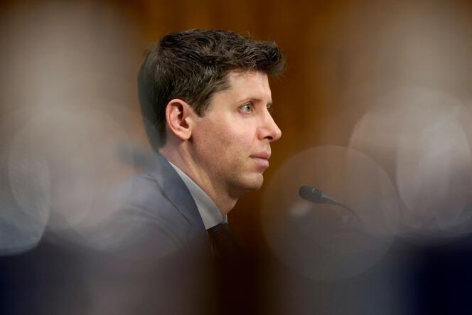 Sam Altman, CEO of OpenAI, testifies at the Senate Judiciary Subcommittee on Privacy, Technology, and Law, in Washington, May 16, 2023.