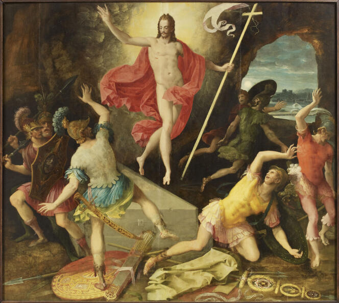 « La Résurrection du Christ », d’Antoine Caron, Beauvais, Musée départemental de l’Oise.