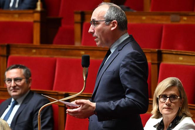 Le député Horizons Paul Christophe et nouveau ministre des solidarités, de l’autonomie et de l’égalité entre les femmes et les hommes, ici en mai 2023 à l’Assemblée nationale.