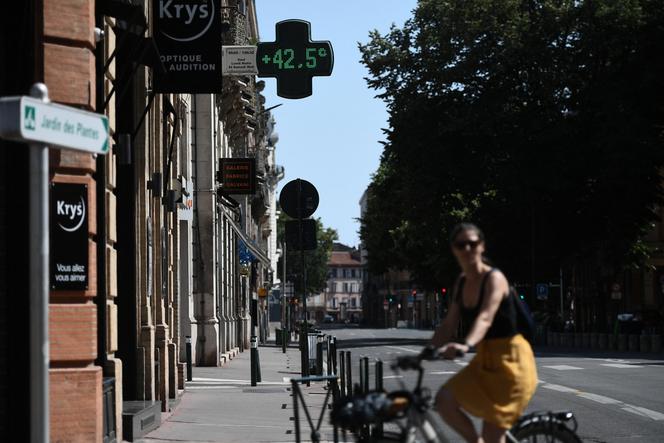 In Toulouse, on July 17, 2022, during a heat wave.
