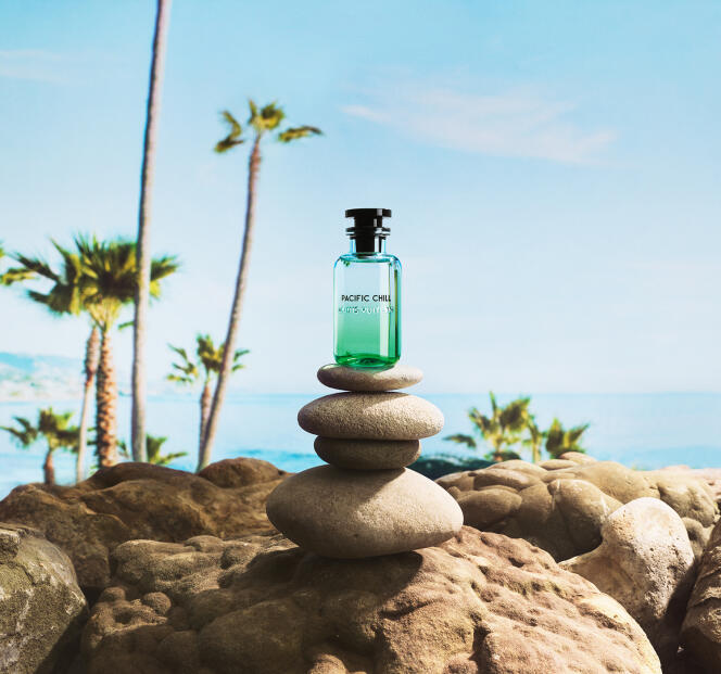 Pacific Chill, a new opus in the Louis Vuitton Perfumes de Cologne collection, is a wellness cologne, an original fragrance with a detox effect.