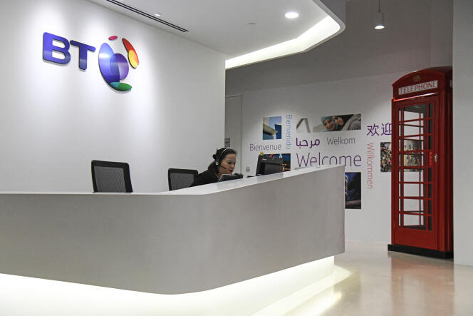 BT offices in Singapore, January 2019.