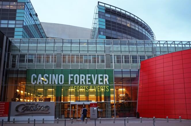 Casino's head office, in Saint-Etienne, on October 28, 2022.