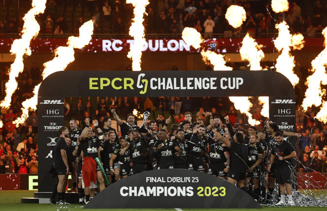 Toulon ganó la Challenge Cup, el último trofeo que faltaba en su lista, el 19 de mayo de 2023 en Dublín.