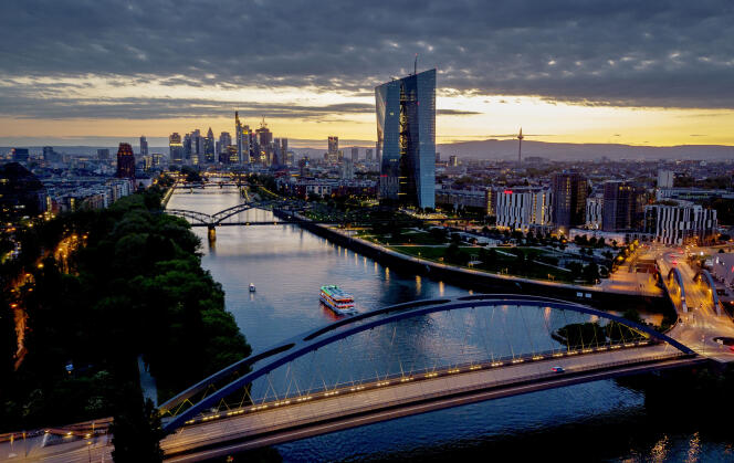La sede del BCE en Frankfurt (Alemania), 19 de mayo de 2023.