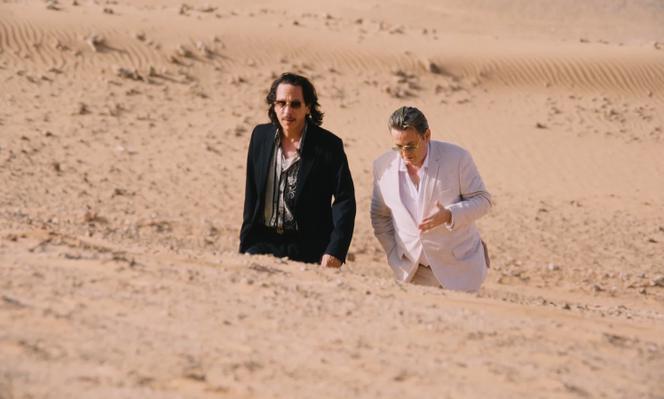 Omar (Reda Kateb) and Roger (Benoît Magimel) in