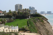 The cliffs of Herzliya, a favorite vacation spot for French carbon hustlers, May 17, 2023.