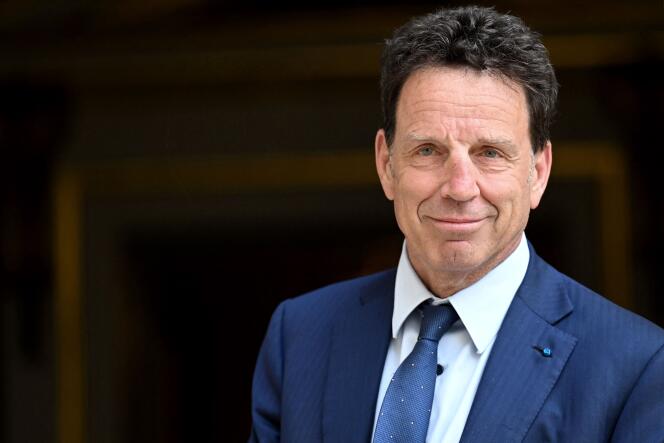 Geoffroy Roux de Bézieux, expresidente de Medef, en París, 22 de mayo de 2023.