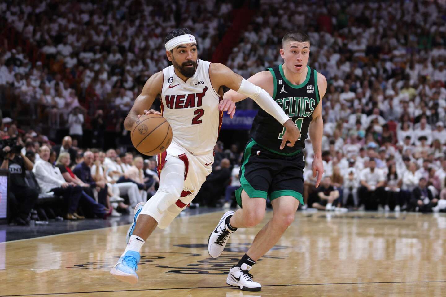 NBA playoffs: Heat dominate Celtics to take towering 3-0 game lead