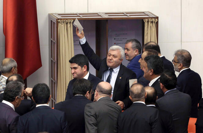   Tuncay Özkan in Ankara, on January 19, 2017.