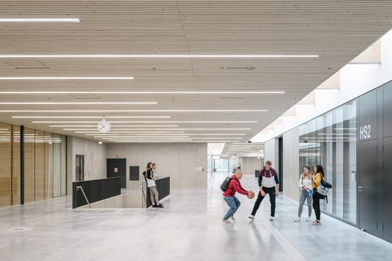 Reurbanización de la Universidad TUM, Munich.