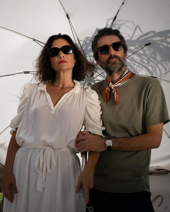 Filipa Reis and Joao Miller Guerra, in Cannes, May 23, 2023.