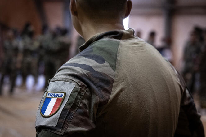 Des militaires français sur leur base aérienne projetée de Niamey, le 15 mai 2023.