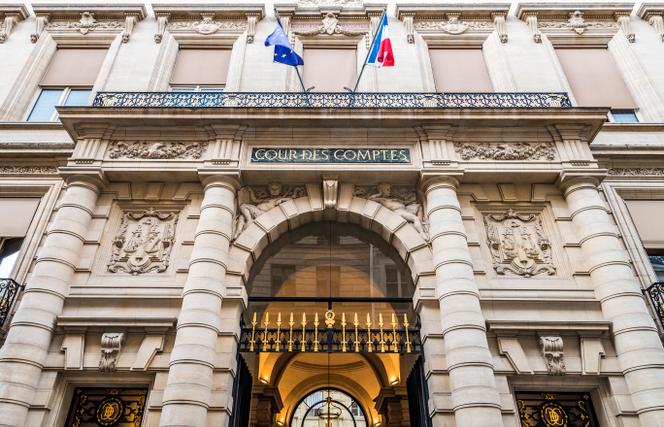 La Cour des comptes, à Paris.