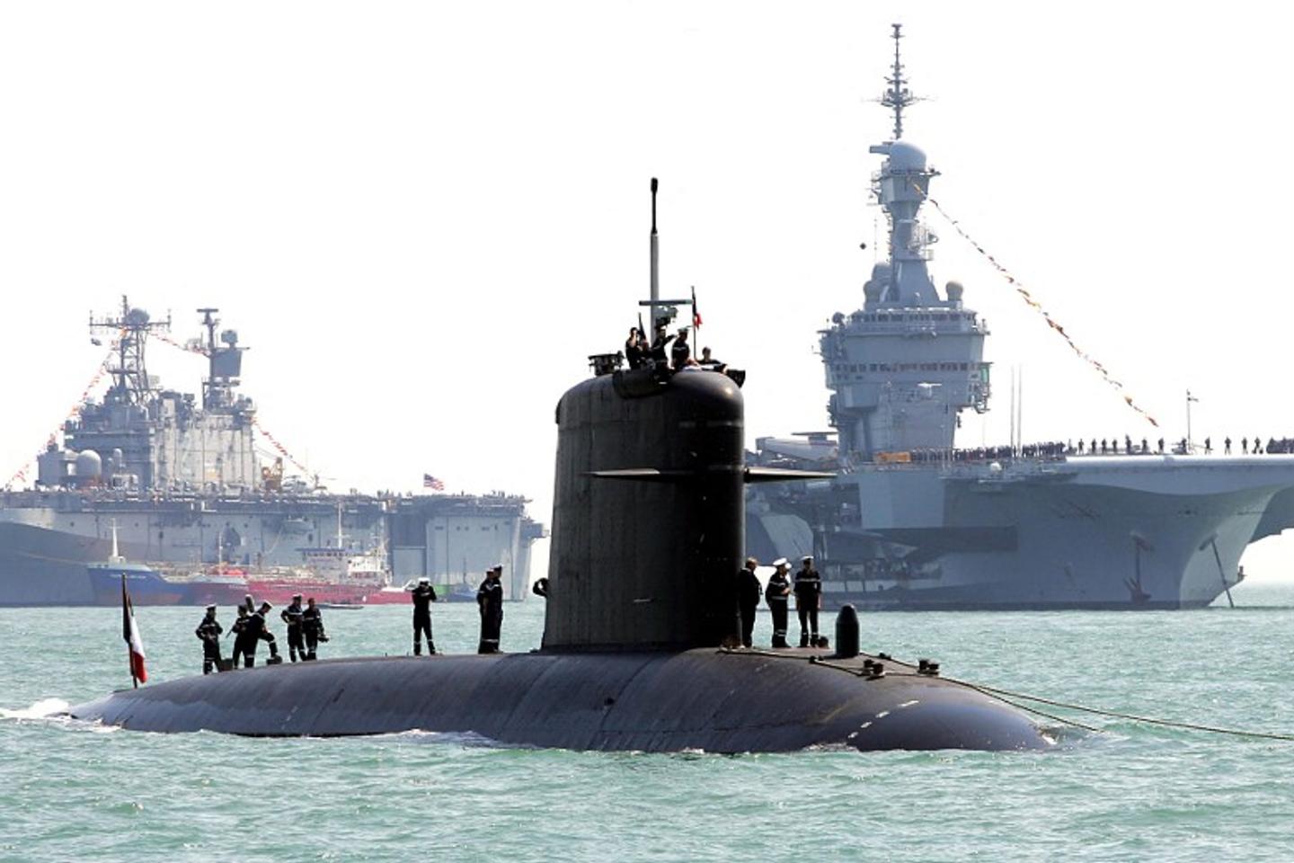 El submarino nuclear «Perle» regresa al mar, tres años después de un incendio a bordo