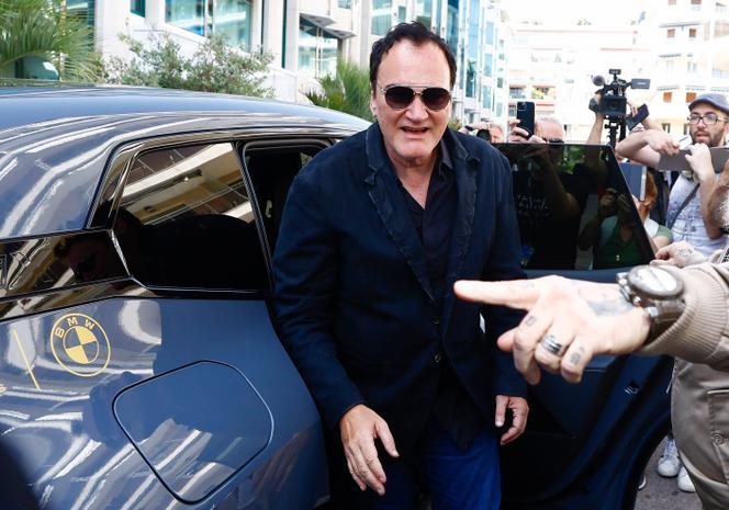 Quentin Tarantino in Cannes on May 25, 2023.