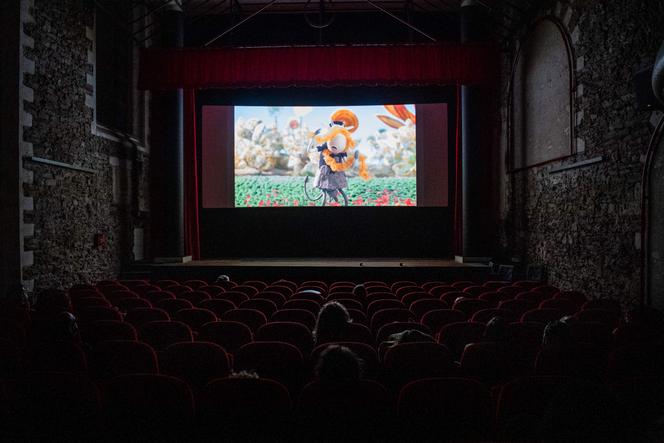 Dans une salle de cinéma de Nantes, le 14 mars 2021.