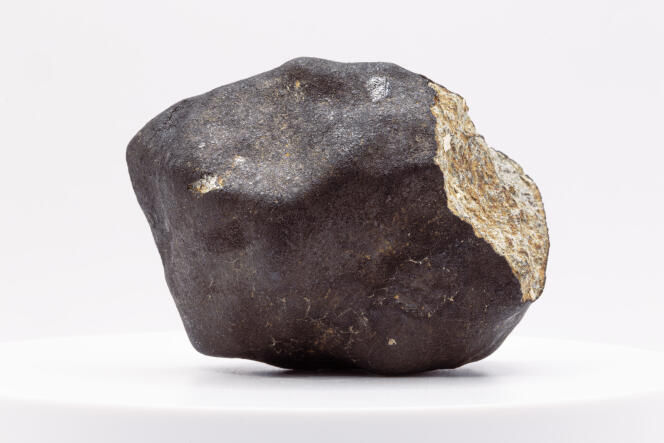 La météorite Saint-Pierre-le-Viger, tombée en Normandie, le 13 février.
