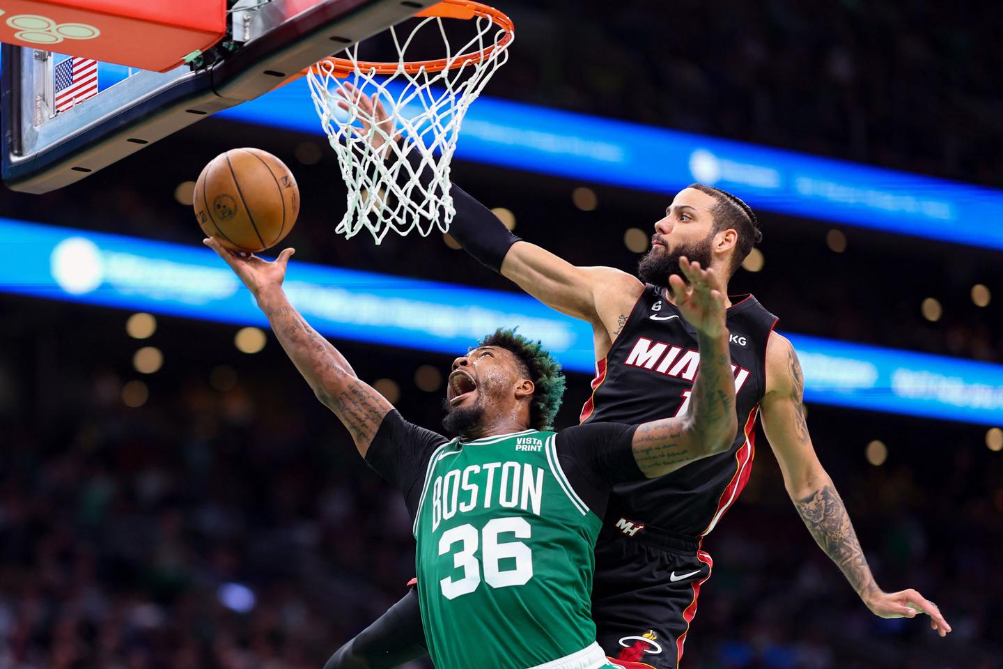 Marcus Smart returns to help the Boston Celtics beat the Miami Heat in Game  2, Sports