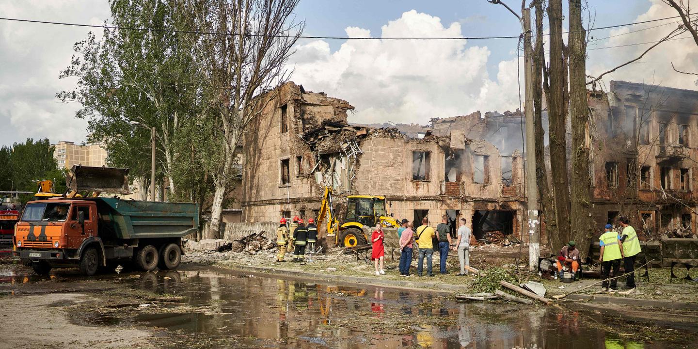 neuer russischer Angriff auf Kiew;  vier starben in der bombardierten Dnipro-Klinik