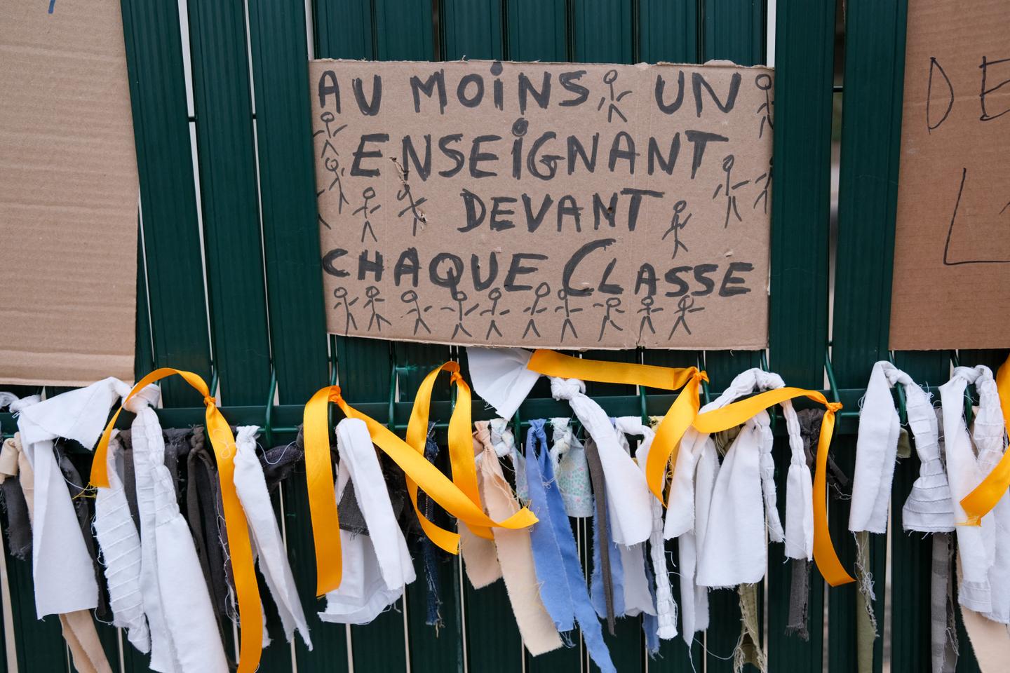 Banderole de Noël pour votre classe (l'enseignant a fait)