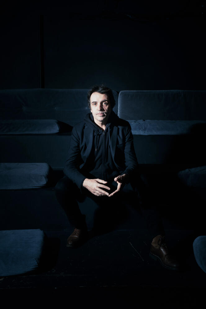 Laurent Poitrenaux at the National Theater of Brittany, in Rennes, on October 10, 2020.