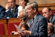 Le député du groupe LIOT Charles de Courson, à l’Assemblée nationale à Paris, le 30 mai 2023.