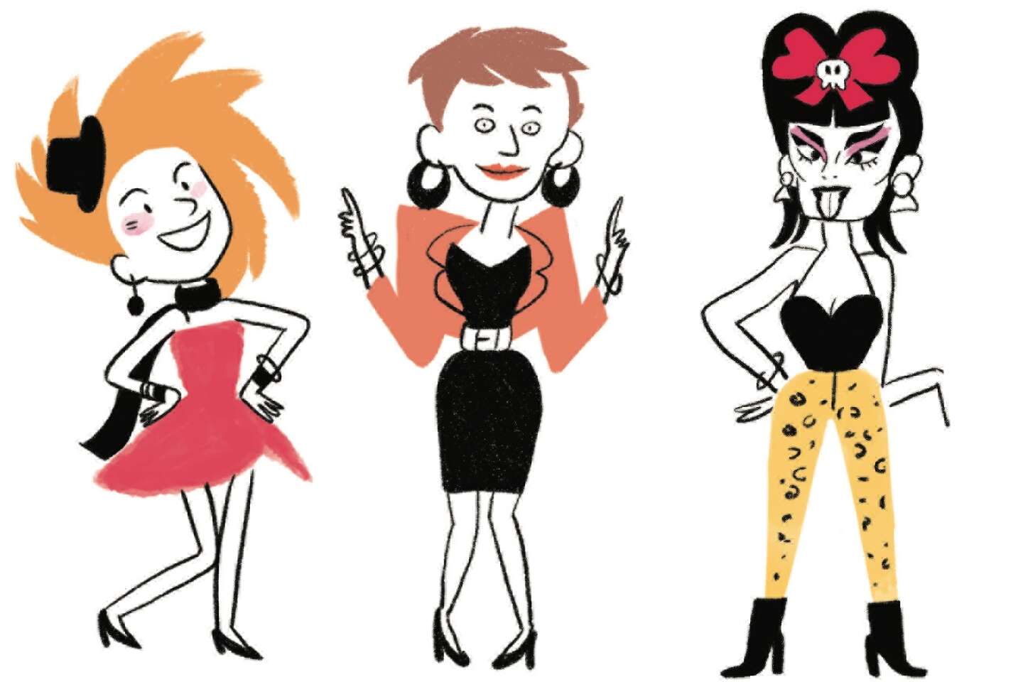 Regarder la vidéo « Music Queens », sur Arte : le girl power rock en dessin animé