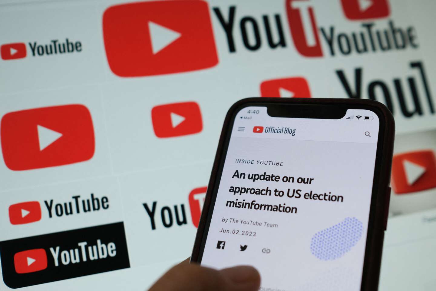 YouTube ne supprime plus les fausses informations sur l’élection présidentielle américaine de 2020