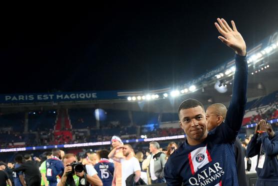 Kylian Mbappé en el último partido de la temporada, ante el Clermont, en el Parc des Princes, en París, el 3 de junio de 2023.