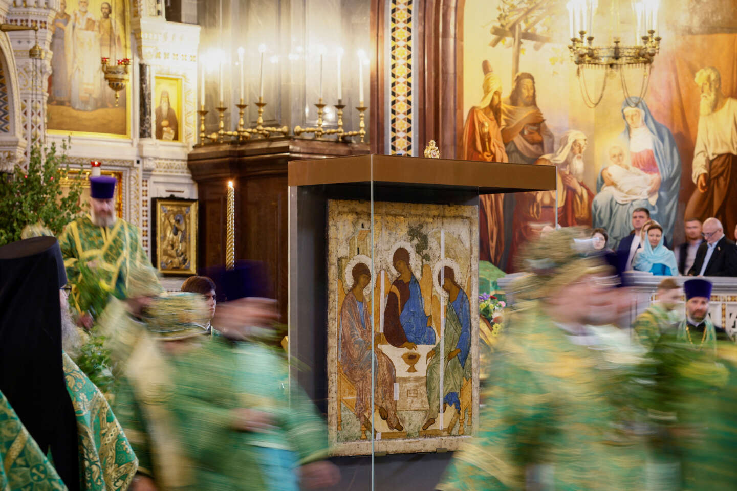 En Russie, le transfert d’une icône inestimable à l’Eglise orthodoxe fait débat
