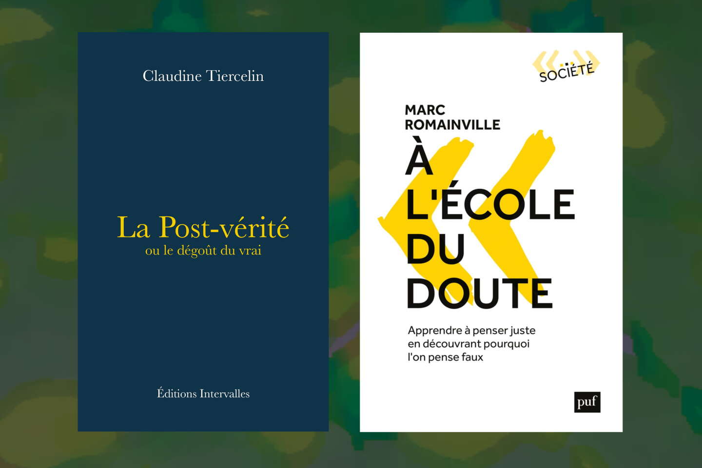 « La Post-vérité », de Claudine Tiercelin, et « A l’école du doute », de Marc Romainville : la chronique « essai »/ etc. de Roger-Pol Droit