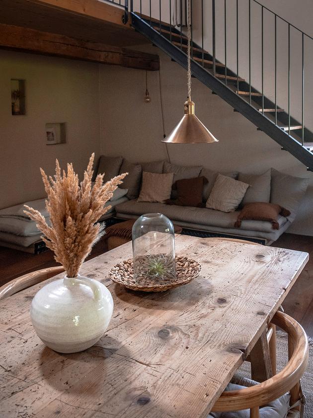 El salón del apartamento La Famiglia.