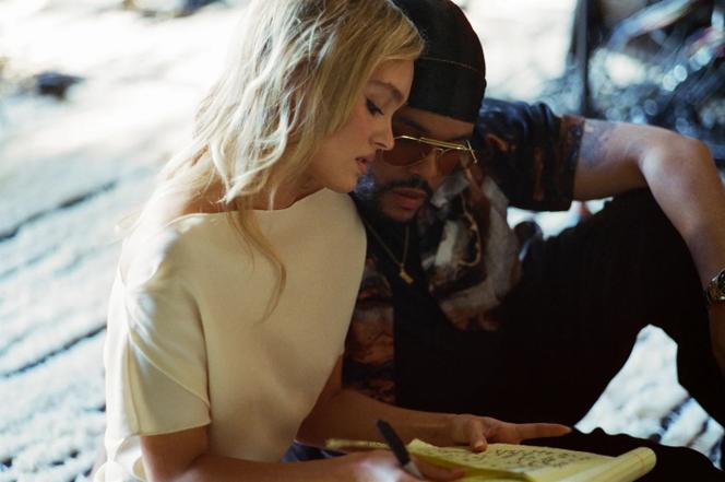 Jocelyn (Lily-Rose Depp) and Tedros (Abel Tesfaye) in the series 