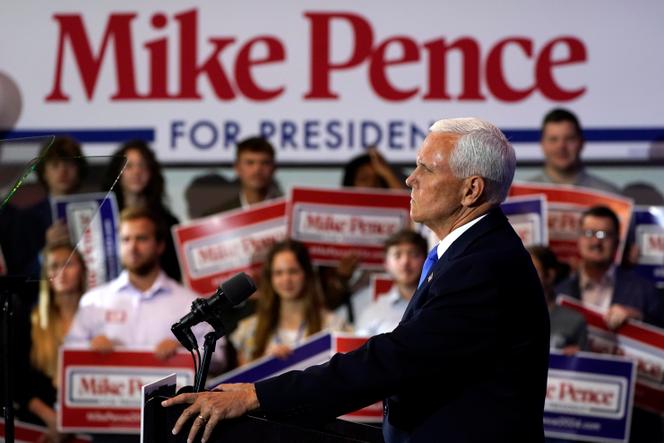 Mike Pence denounces Trump in 2024 presidential bid announcement