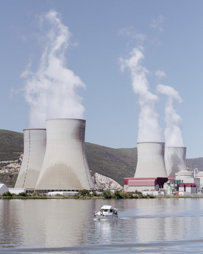 Cruas-Meysse nuclear power plant (Ardèche), May 3, 2023.