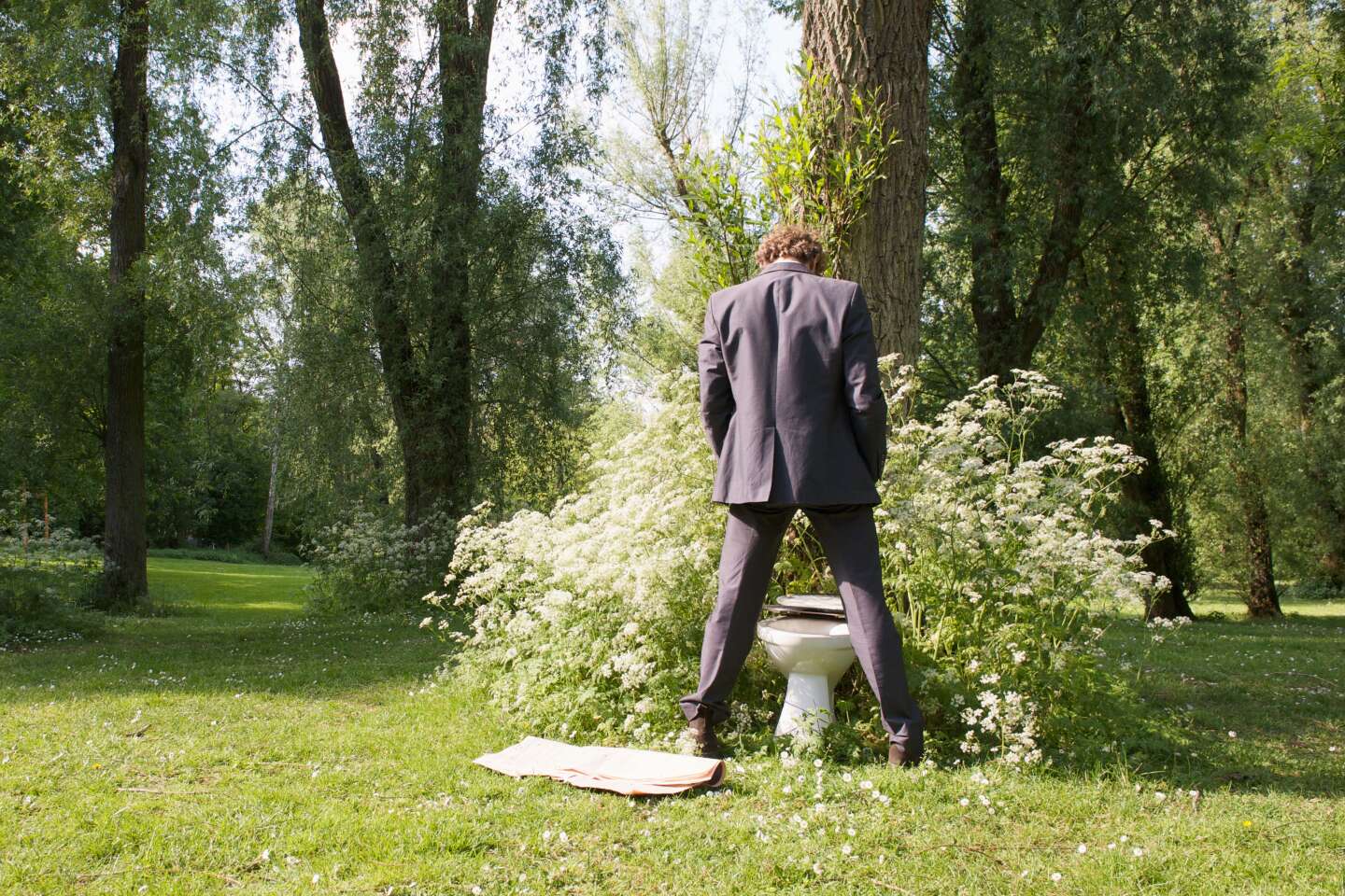 Beware of splashback: For many men, 'peeing standing up is a form of pride