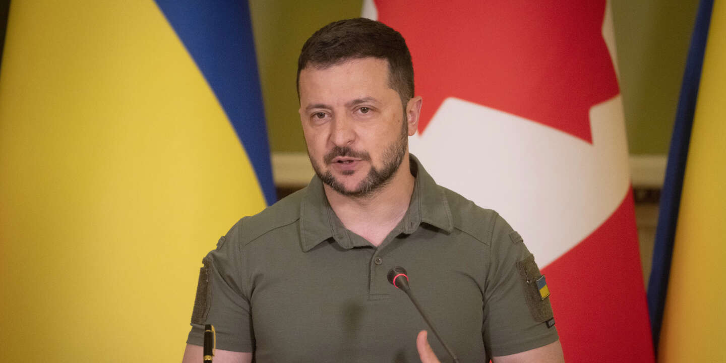 Volodymyr Zelensky ha riferito di “azioni di controffensiva” ucraine sul fronte