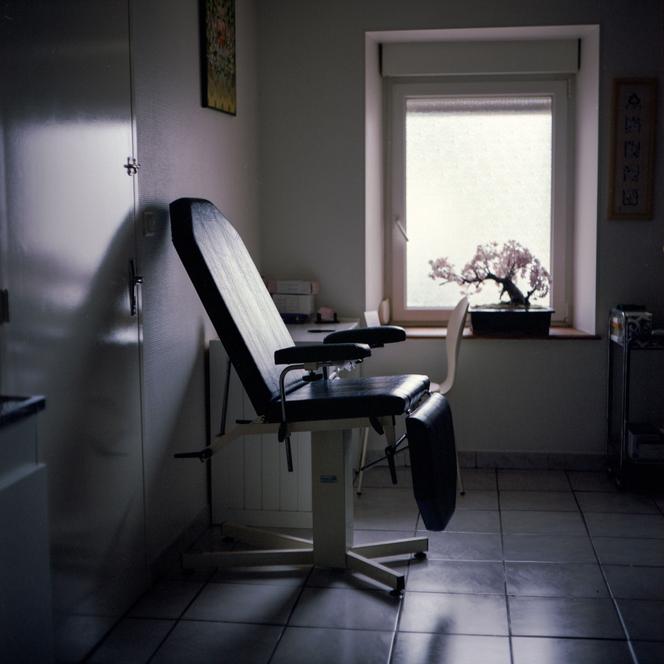 Un cabinet médical vide, faute de repreneur, à Saulnot, en Haute-Saône, le 31 mai 2022.