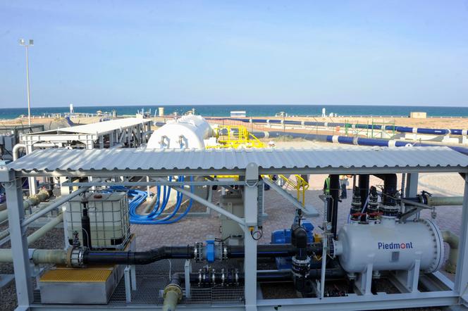 L’usine de dessalement dans la ville portuaire de Sur (Oman), le 27 novembre 2019.
