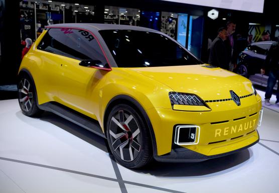 El Renault 5 presentado en París, 17 de octubre de 2022.