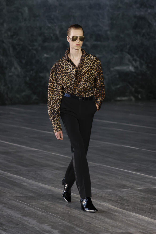 Saint Laurent by Anthony Vaccarello, spring-summer 2024 collection