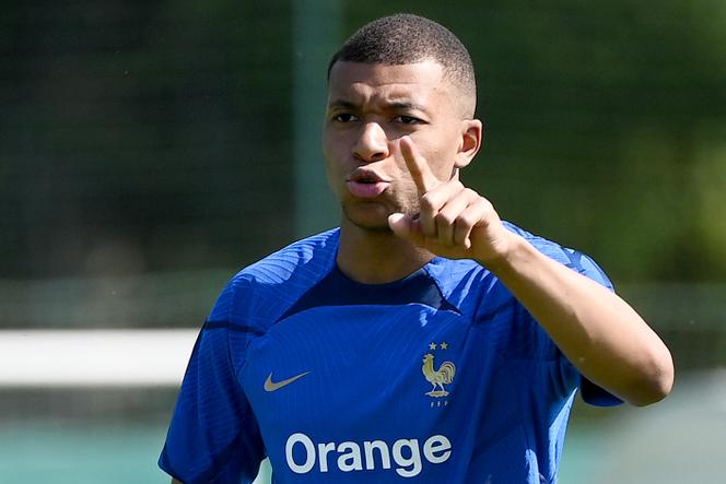 Kylian Mbappé, en Clairefontaine, en los Yvelines, el 14 de junio de 2023. 