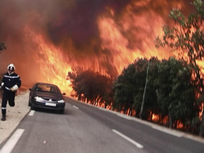 Image from the documentary “Inferno.  At the heart of the heat wave”, by Simon Kessler.